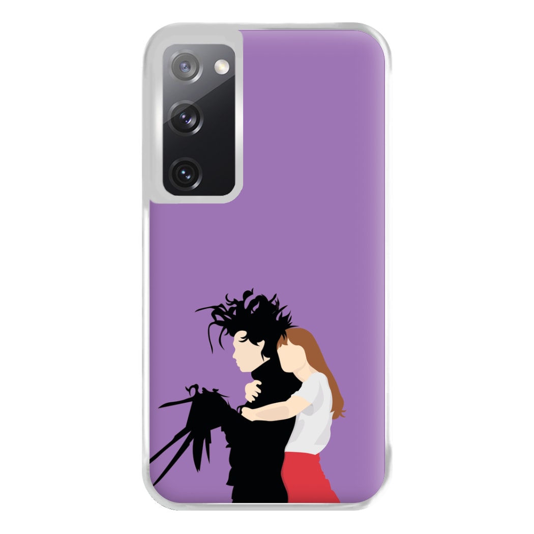 Hug - Scissorhands Phone Case for Galaxy S20FE