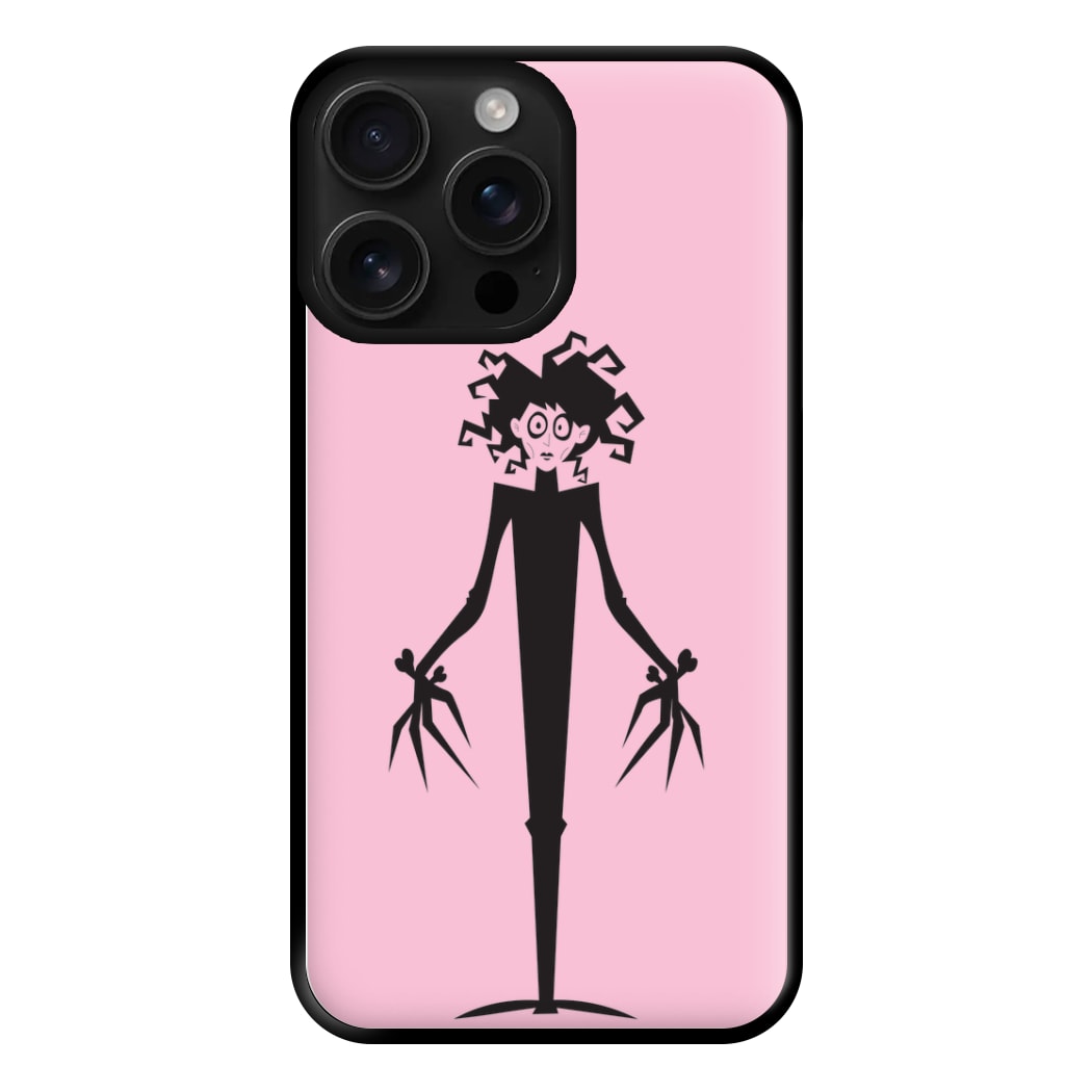 Cartoon - Scissorhands Phone Case for iPhone 16 Pro Max