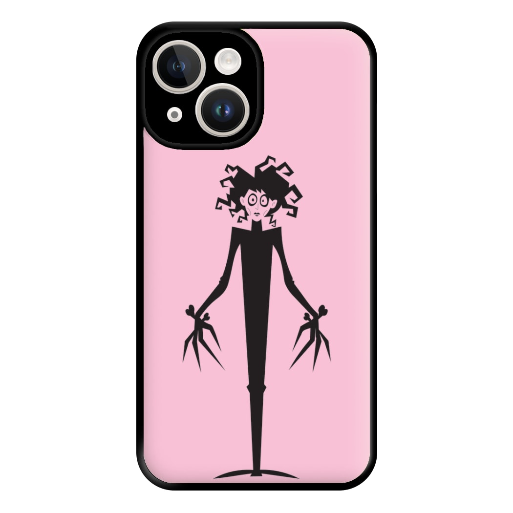 Cartoon - Scissorhands Phone Case for iPhone 14