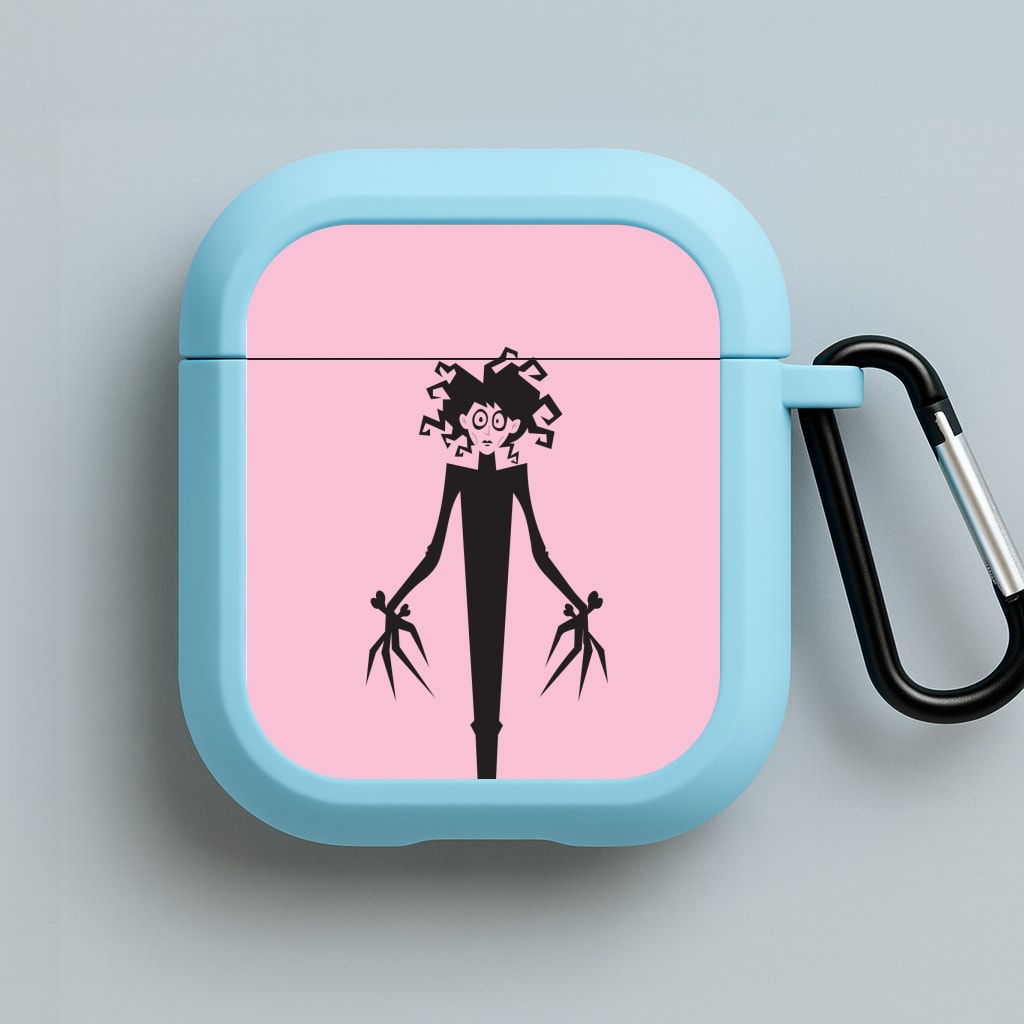 Cartoon - Scissorhands Blue AirPods Case