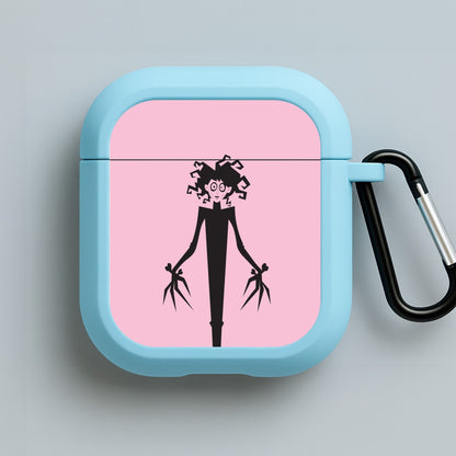 Cartoon - Scissorhands Blue AirPods Case