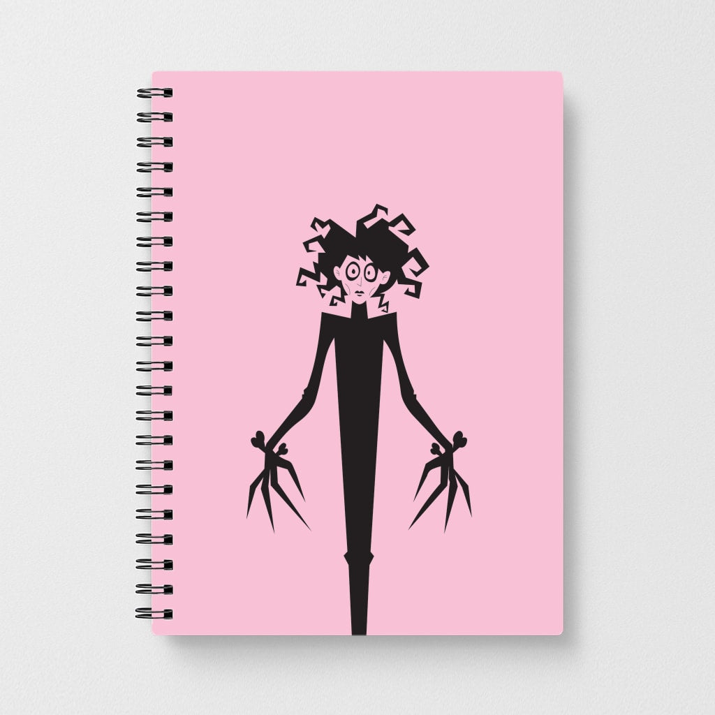 Cartoon - Scissorhands Notebook