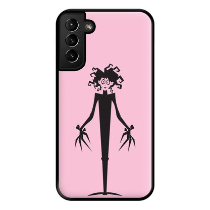 Cartoon - Scissorhands Phone Case for Galaxy S21 Plus