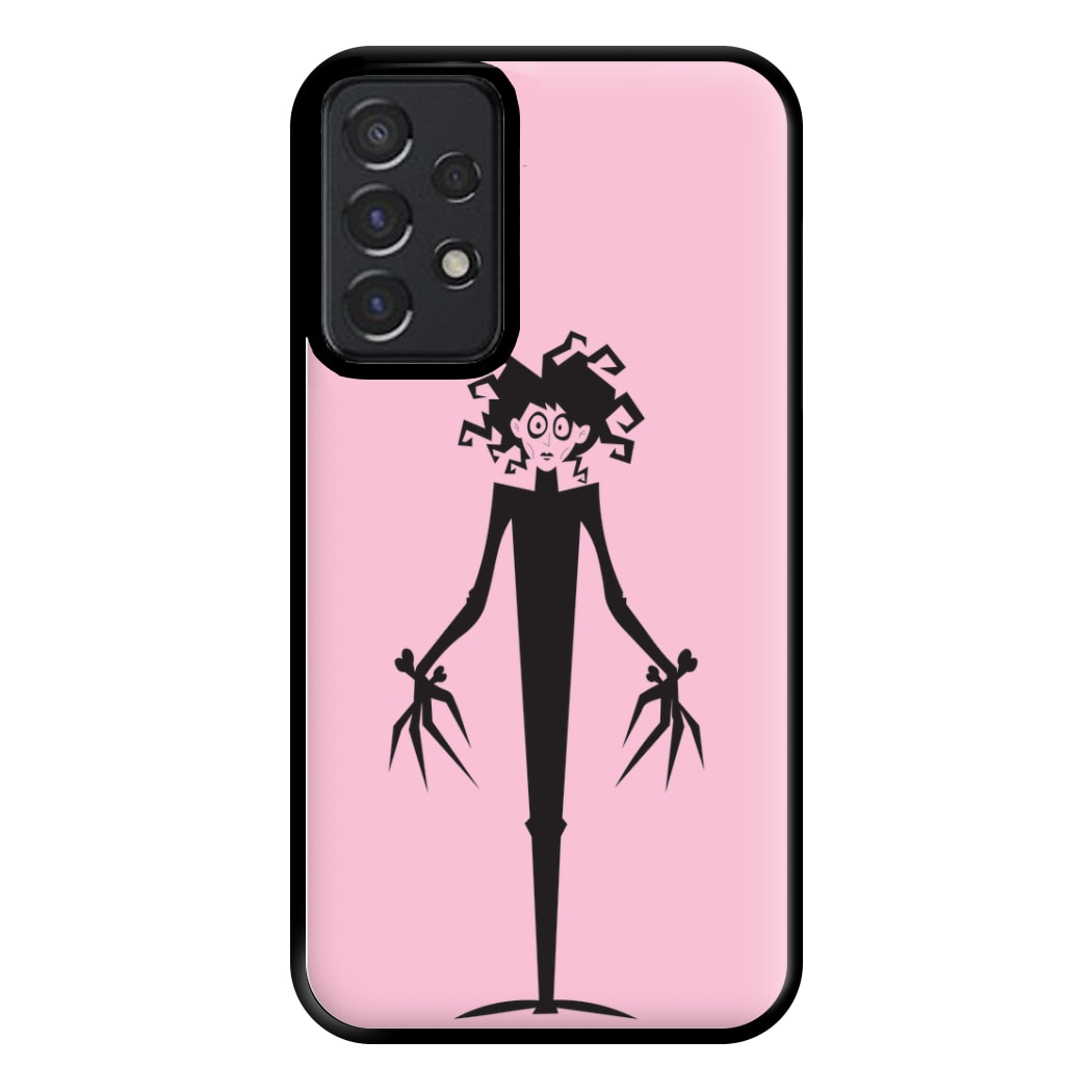 Cartoon - Scissorhands Phone Case for Galaxy A52 / A52s