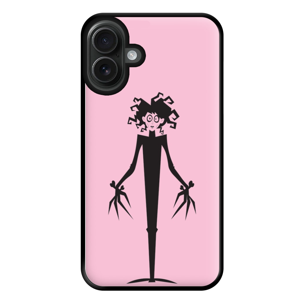 Cartoon - Scissorhands Phone Case for iPhone 16 Plus