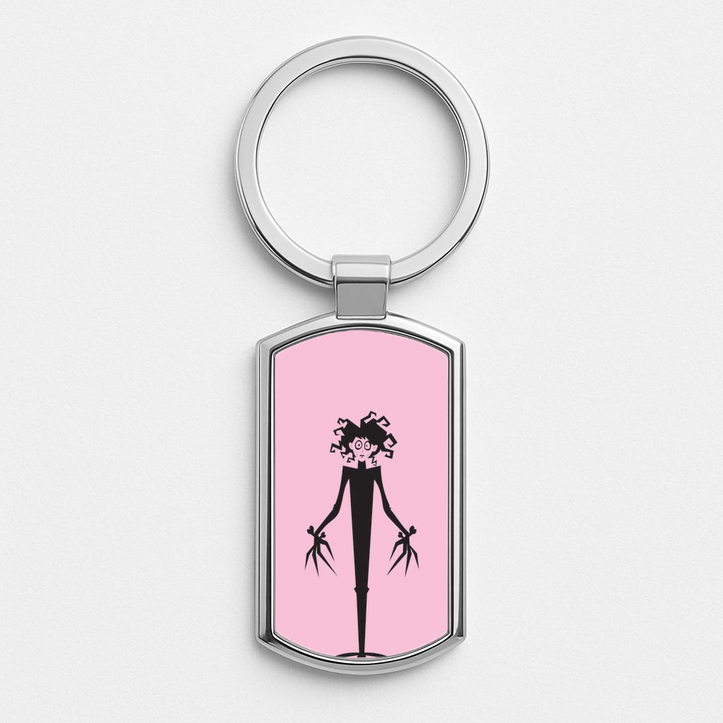 Cartoon - Scissorhands Luxury Keyring