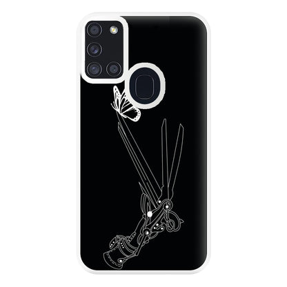 Scissorhands - Scissorhands Phone Case for Galaxy A21s