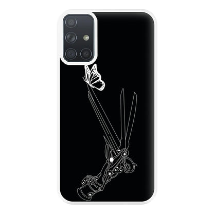 Scissorhands - Scissorhands Phone Case for Galaxy A71