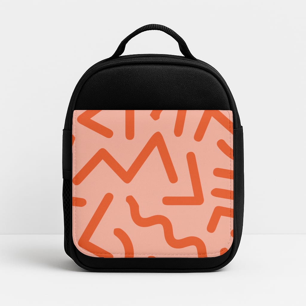 Red Abstract - Eighties Lunchbox