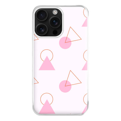 Triangle Pattern - Eighties Phone Case for iPhone 16 Pro Max