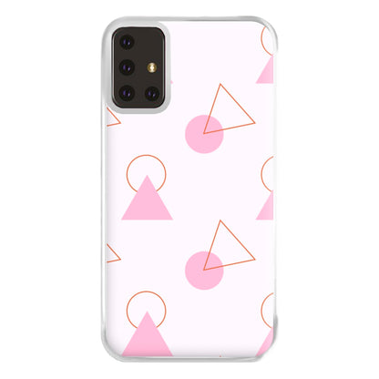 Triangle Pattern - Eighties Phone Case for Galaxy A71