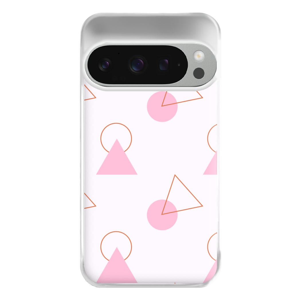 Triangle Pattern - Eighties Phone Case for Google Pixel 9 Pro XL