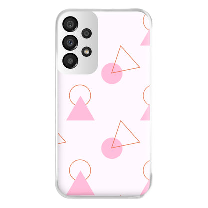 Triangle Pattern - Eighties Phone Case for Galaxy A33