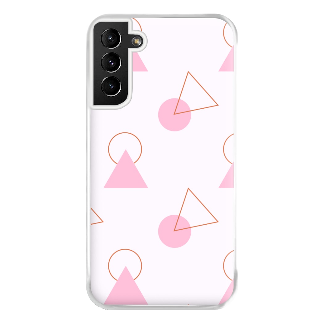 Triangle Pattern - Eighties Phone Case for Galaxy S21 Plus