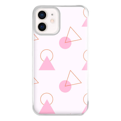 Triangle Pattern - Eighties Phone Case for iPhone 12 Mini