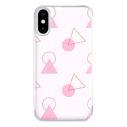 Triangle Pattern - Eighties Phone Case for iPhone XS Max