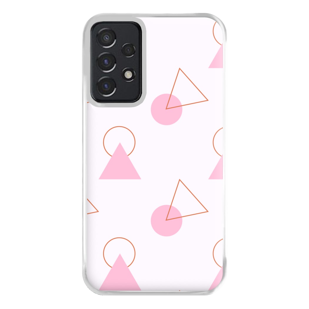 Triangle Pattern - Eighties Phone Case for Galaxy A52 / A52s