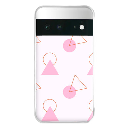 Triangle Pattern - Eighties Phone Case for Google Pixel 6a