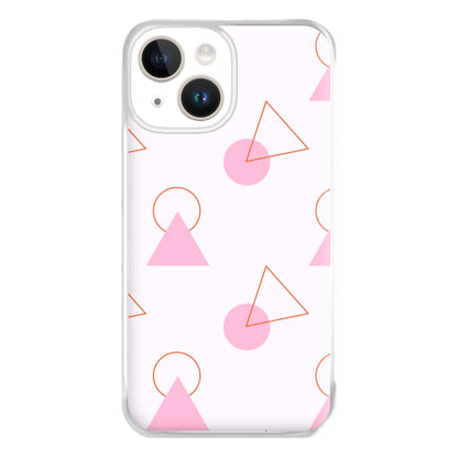 Triangle Pattern - Eighties Phone Case for iPhone 14