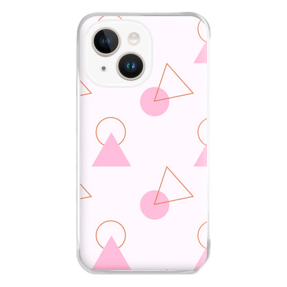 Triangle Pattern - Eighties Phone Case for iPhone 14 Plus