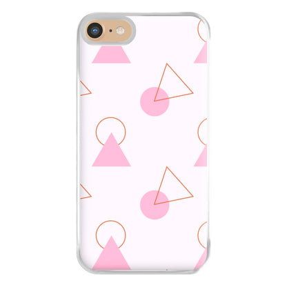 Triangle Pattern - Eighties Phone Case for iPhone 6 / 7 / 8 / SE