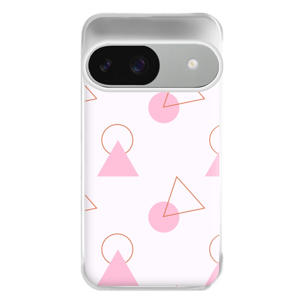 Triangle Pattern - Eighties Phone Case for Google Pixel 9 / 9 Pro