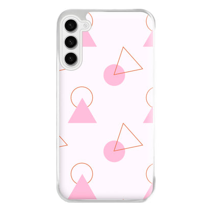 Triangle Pattern - Eighties Phone Case for Galaxy S23FE