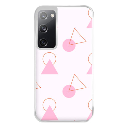 Triangle Pattern - Eighties Phone Case for Galaxy S20