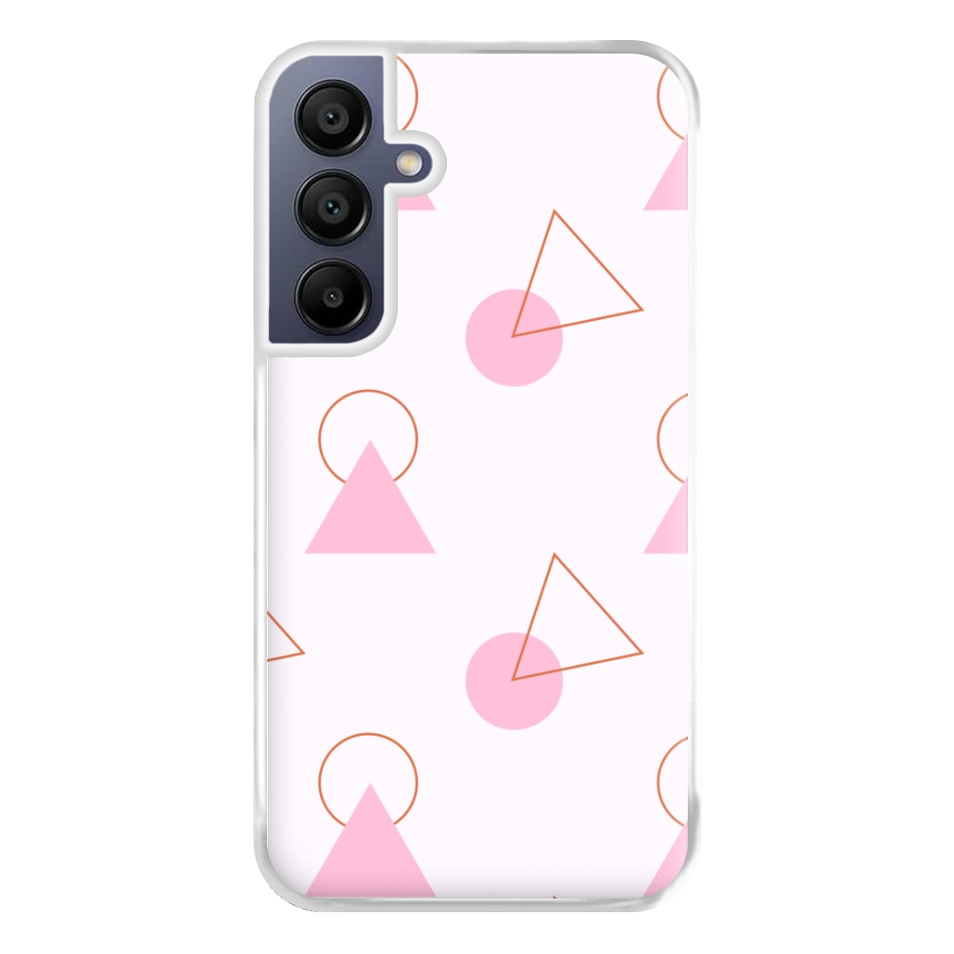 Triangle Pattern - Eighties Phone Case for Galaxy A16