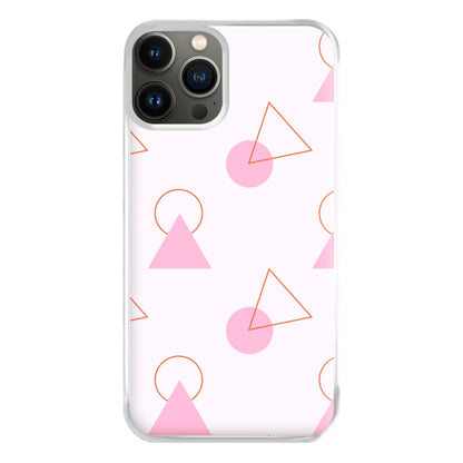 Triangle Pattern - Eighties Phone Case for iPhone 13 Pro Max