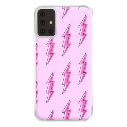 Pink Lightning - Eighties Phone Case for Galaxy A71