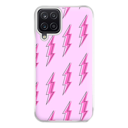 Pink Lightning - Eighties Phone Case for Galaxy A12