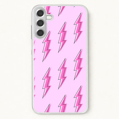 Pink Lightning - Eighties Phone Case for Galaxy A57