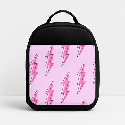 Pink Lightning - Eighties Insulated Lunchbox