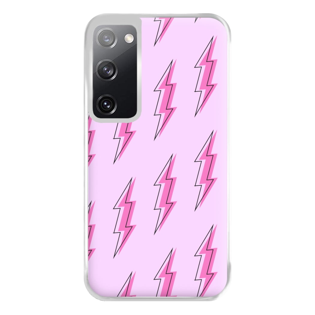 Pink Lightning - Eighties Phone Case for Galaxy S20