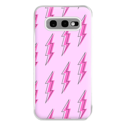 Pink Lightning - Eighties Phone Case for Galaxy S10e