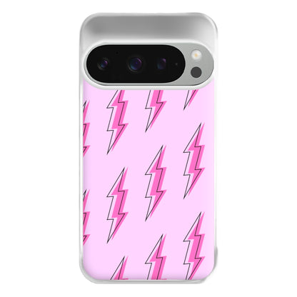 Pink Lightning - Eighties Phone Case for Google Pixel 9 Pro XL