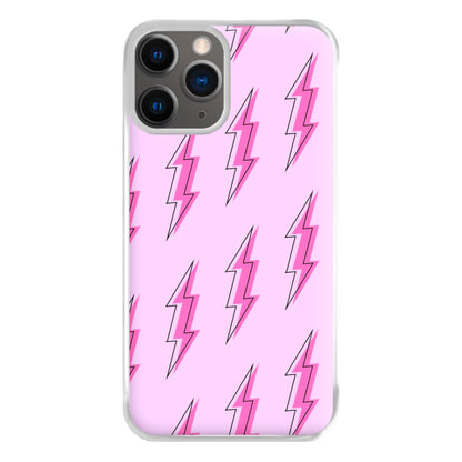 Pink Lightning - Eighties Phone Case for iPhone 12 Pro Max