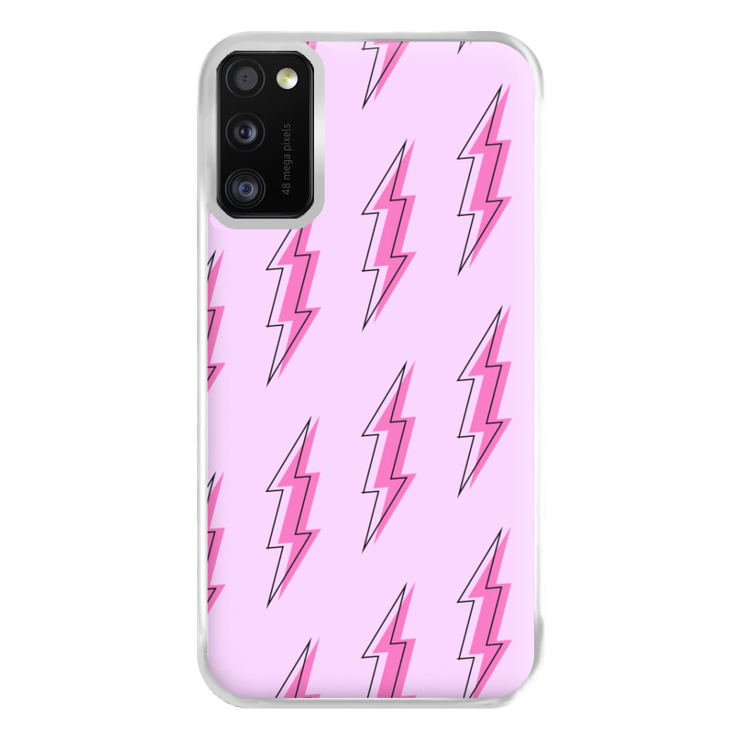 Pink Lightning - Eighties Phone Case for Galaxy A41