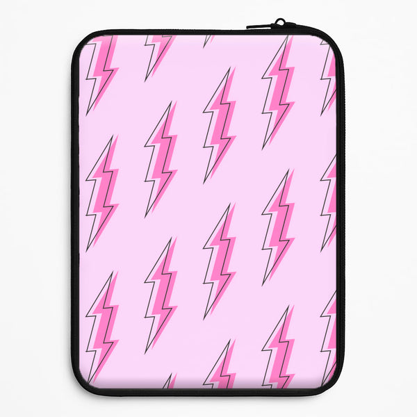 Pink Lightning - Eighties Universal Laptop Sleeve