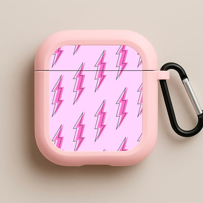 Pink Lightning - Eighties Pink AirPods Case