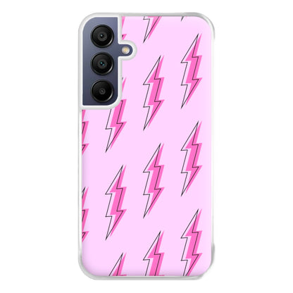 Pink Lightning - Eighties Phone Case for Galaxy A16