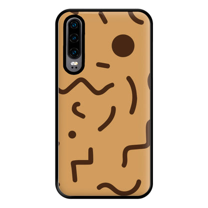 Nude Abstract Pattern - Eighties Phone Case for Huawei P30