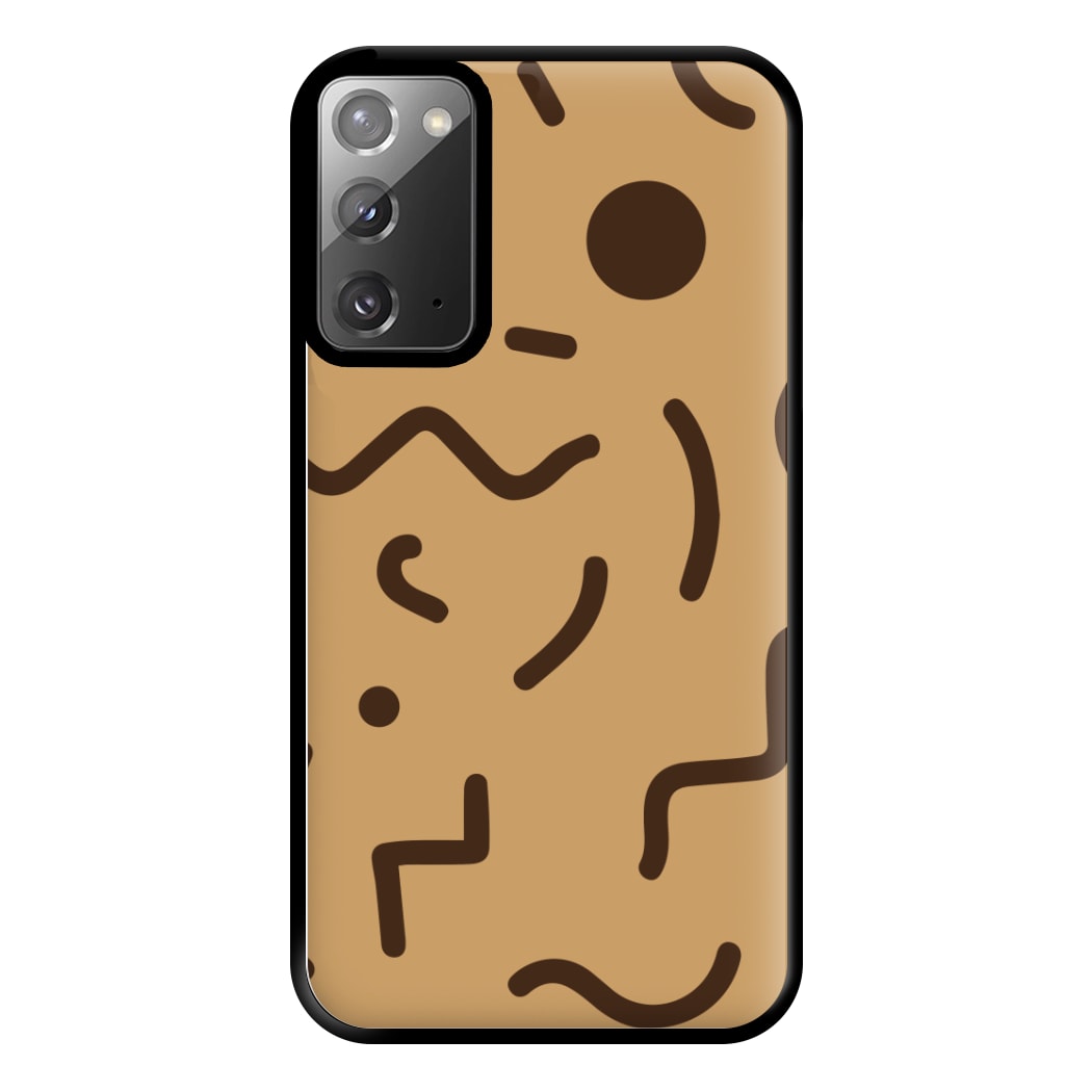 Nude Abstract Pattern - Eighties Phone Case for Galaxy Note 20 Ultra