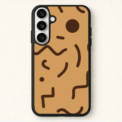 Nude Abstract Pattern - Eighties Phone Case for Galaxy S26