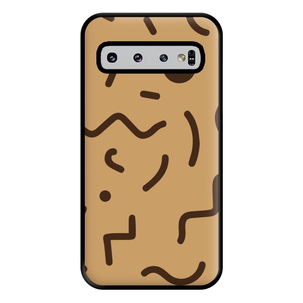 Nude Abstract Pattern - Eighties Phone Case for Galaxy S10 Plus