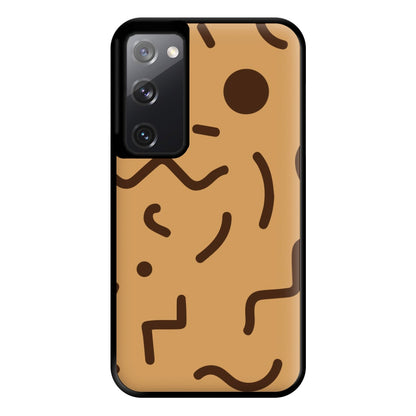 Nude Abstract Pattern - Eighties Phone Case for Galaxy S20FE