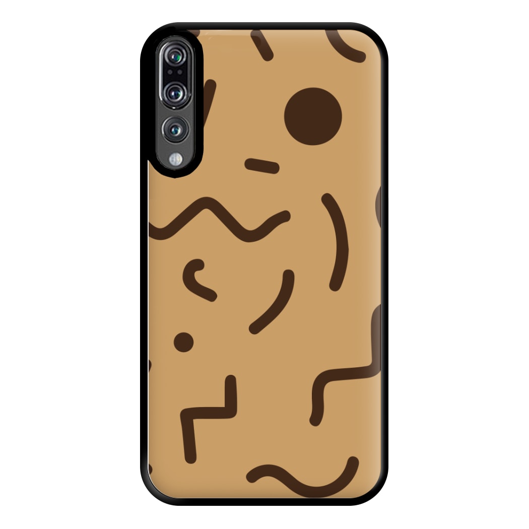 Nude Abstract Pattern - Eighties Phone Case for Huawei P20 Pro