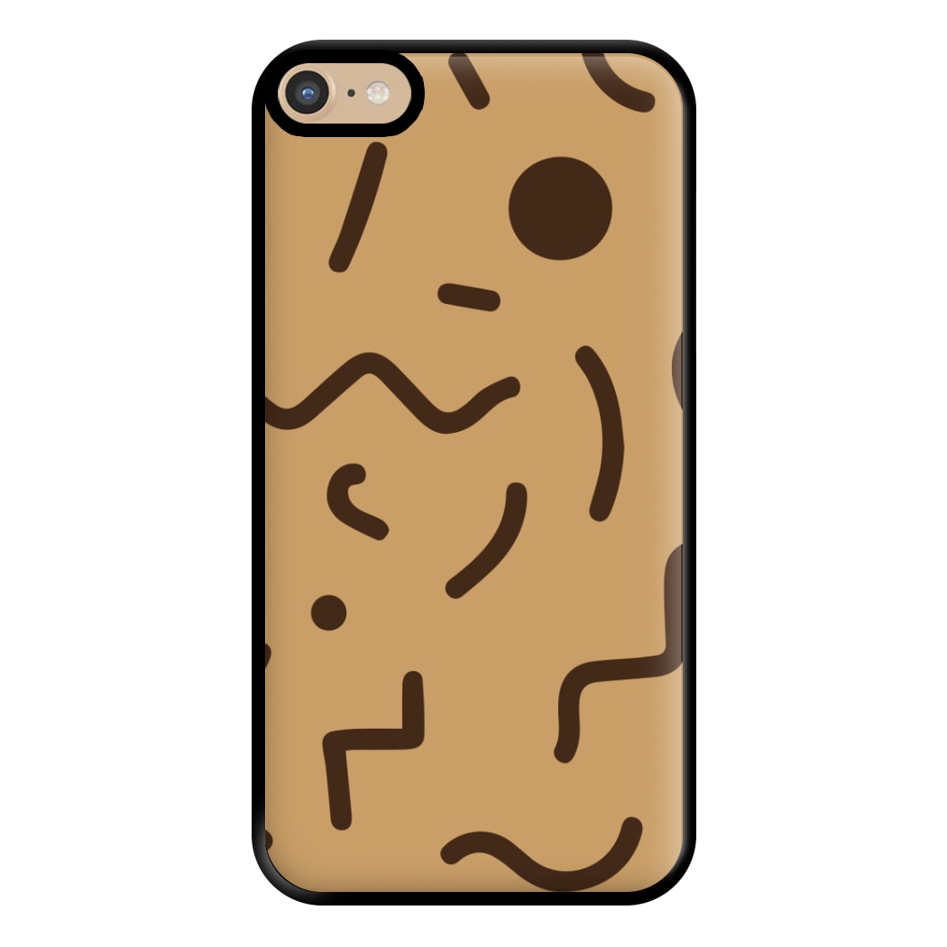 Nude Abstract Pattern - Eighties Phone Case for iPhone 6 Plus / 7 Plus / 8 Plus