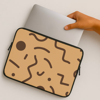 Nude Abstract Pattern - Eighties MacBook Case